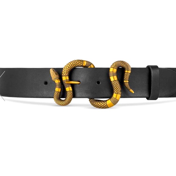 Gucci Accessories - NWOT Gucci Snake Belt w/ Dust Bag